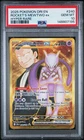 PSA 10 GEM MINT Team Rocket's Mewtwo ex 240/182 Sv10: Destined Rivals Holo