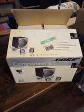 Bose Companion 3 Multimedia Speaker System OpenBox Its Box Will Be Used To Ship