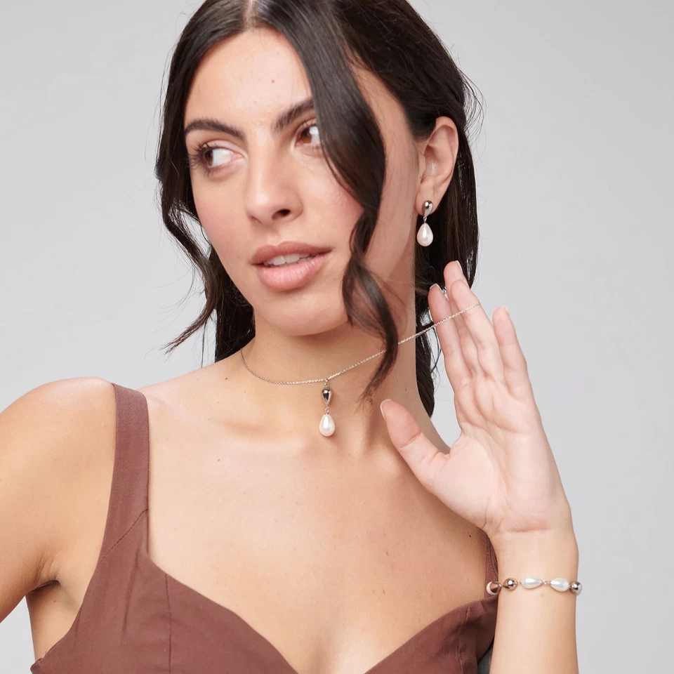 BROSWAY PERFECT COLLANA IN ACCIAIO DA DONNA CON CIONDOLO PERLA BPC68 (4812) - Immagine 3 di 4