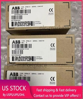 1PC New ABB RPBA-01 Profibus Comm Module RPBA01 Fast Shipping US Free TAX