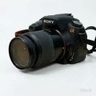 Sony Alpha A350 DSLR Camera & Sony 18-70mm Lens Damaged LCD Working FREE P&P