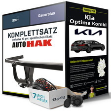 Anhängerkupplung starr für KIA Optima Kombi +E-Satz NEU AHK