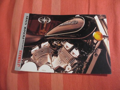 Yamaha Royal Star XUZ1300A moto bike  catalog brochure   1999 Euro market