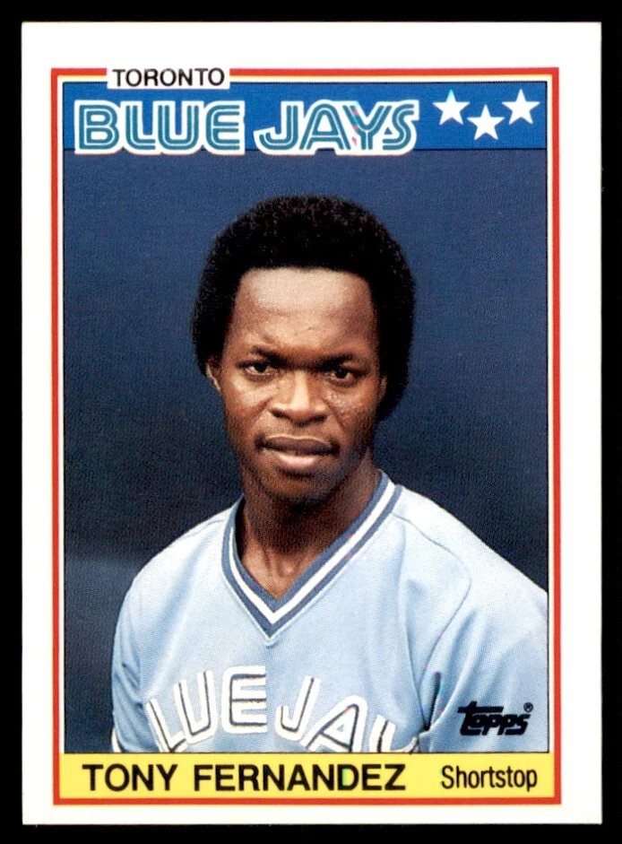 Tony Fernandez trading card