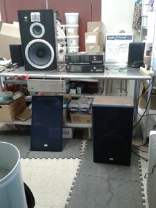 sansui 3 way speakers