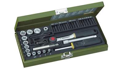 Proxxon - Ratsche und Magnethalter - 39-teiliger Schraubersatz mit 1/4''