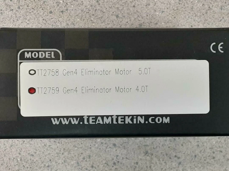 Tekin TT2759 Gen4 Eliminator Drag Racing Modified Brushless Motor 4.0T New!! - Image 2 of 4