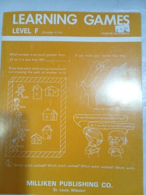 LEARNING GAMES by CHARLYN HOLLENBECK (Paperback)