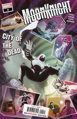 MOON KNIGHT CITY OF THE DEAD #4 CVR A  MARVEL  COMICS  NM