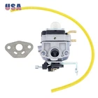 Carburetor for Legend Force 46cc Carb Gas Tiller A063001 with Fuel Line