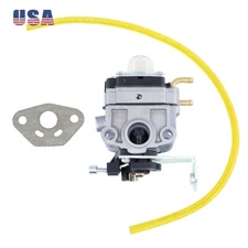 Carburetor for Legend Force 46cc Carb Gas Tiller A063001 with Fuel Line