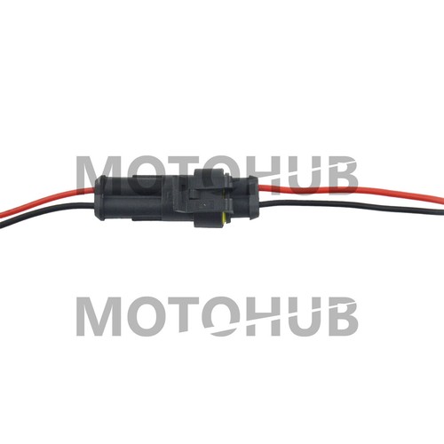 20X Car Waterproof Electrical Wire Cable Connector Male Female 2Pin Way Plug Kit - Picture 8 of 10