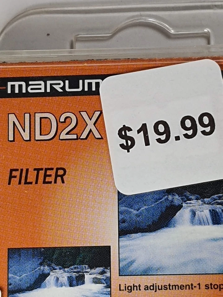 52mm Genuine Marumi ND2 ND 2 Lens filter Neutral Density ND2X ND 2X Japan E-52 - Image 3 of 4