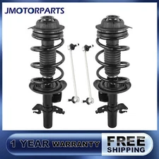 Front Complete Struts Assembly w/ Sway Bar Links For 2013-2016 Dodge Dart SE SXT