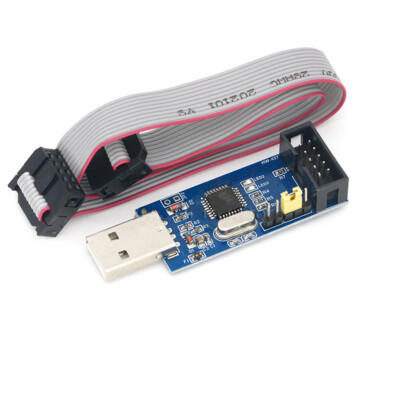 USBASP USBISP AVR Programmer 10 Pin Cable USB ATMEGA8 ATMEGA128 for Arduino
