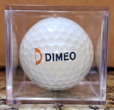 Dimeo Construction Managment Logo Golf Ball - Titleist In display case
