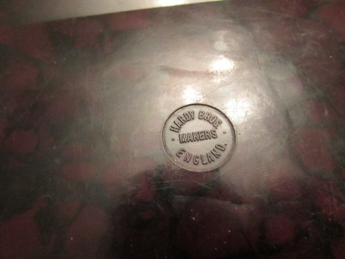stunning vintage Hardy large trout dry fly mayfly fishing neroda box oxblood - Picture 8 of 15