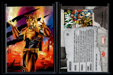 2024 Marvel Fleer Ultra Wolverine Base Set Green #20 Maverick