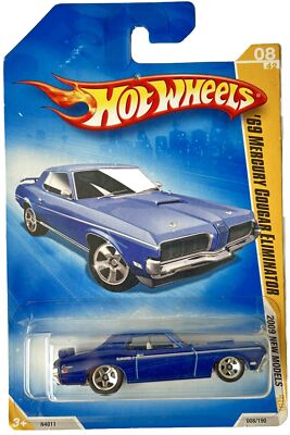 HOT WHEELS  69 MERCURY COUGAR ELIMINATOR 2009 NEW MODELS