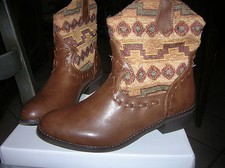 38 bottes bottines NEUVES  chaussures femme fille val 90 eur lot poss 