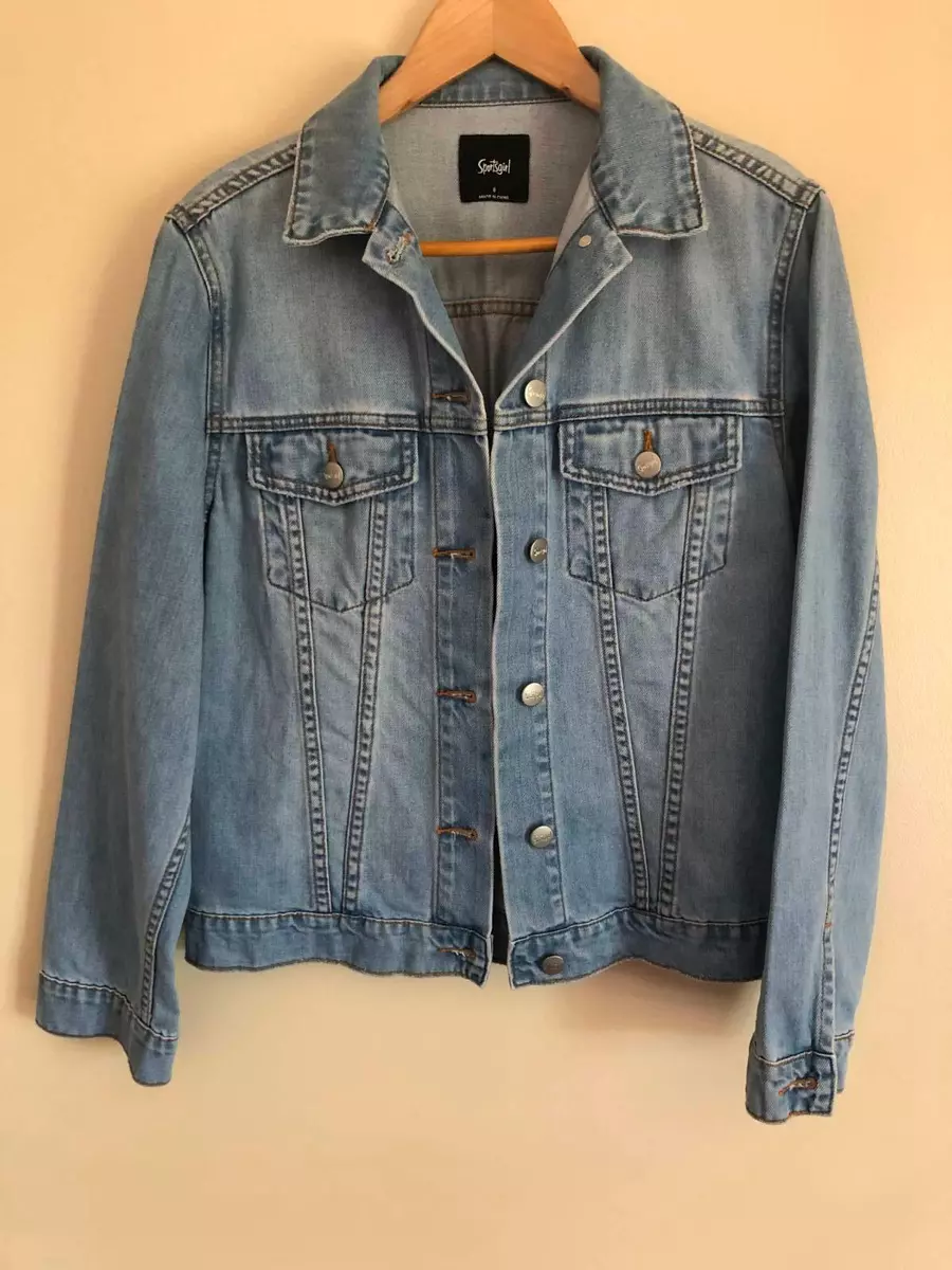Leather store jacket sportsgirl