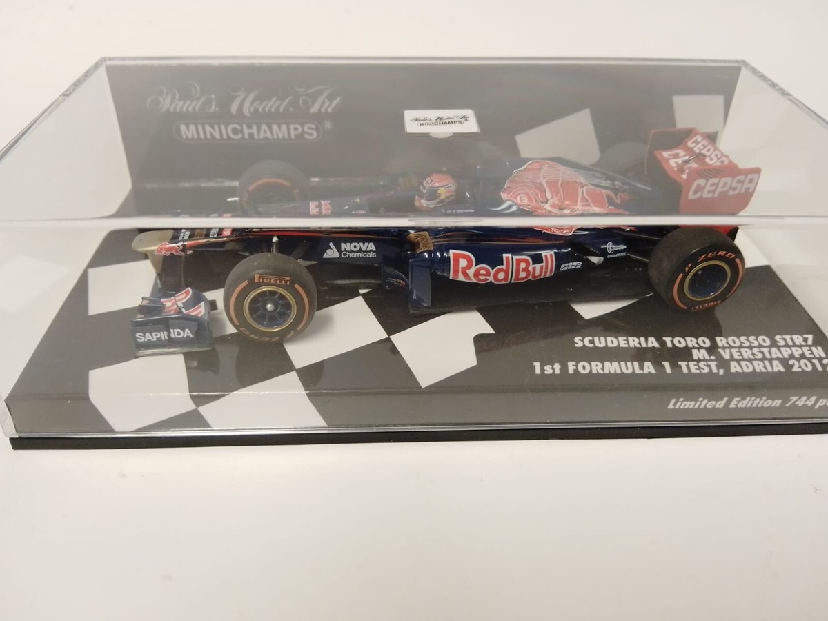 MINICHAMPS Scuderia Toro Rosso STR2 限定版 Minichamps 1:43 Sebastian Vettel Toro Rosso STR2 #19 4th