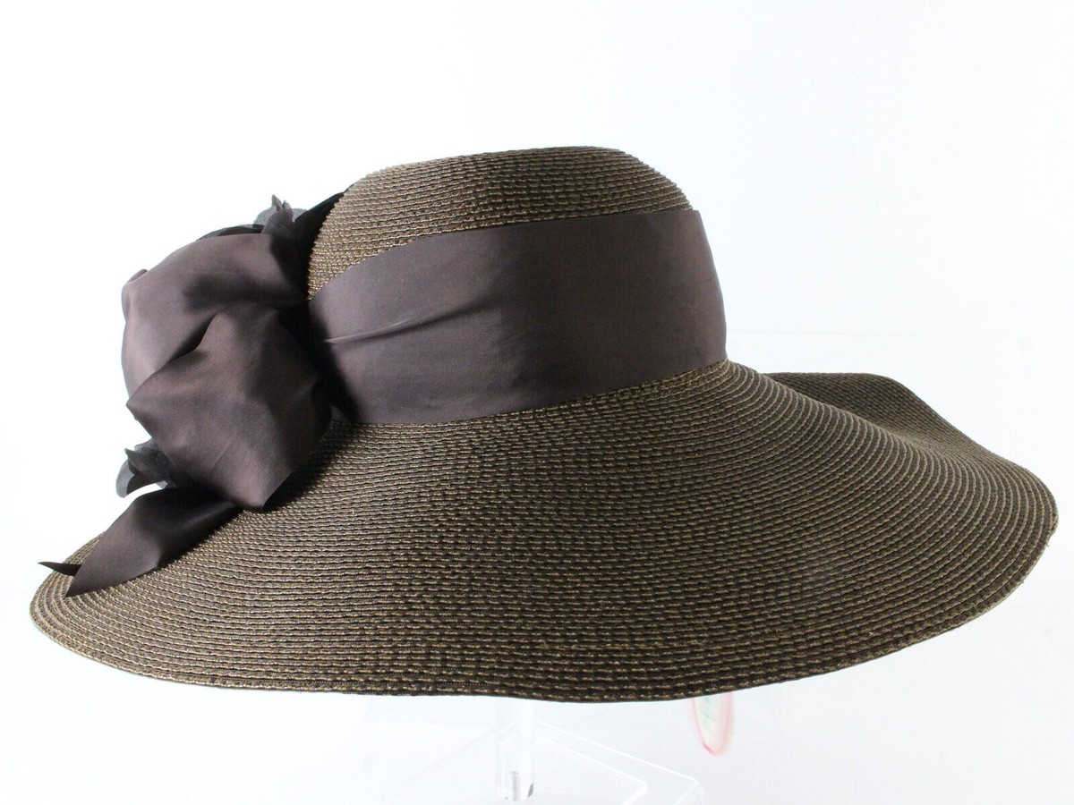 Frank Olive Womens Vintage New York Brown Clouche Hat 7 - 7 1/8 Frank Olive the Gold Standard Ladies Brown Valore Felt Hat W  main image 4