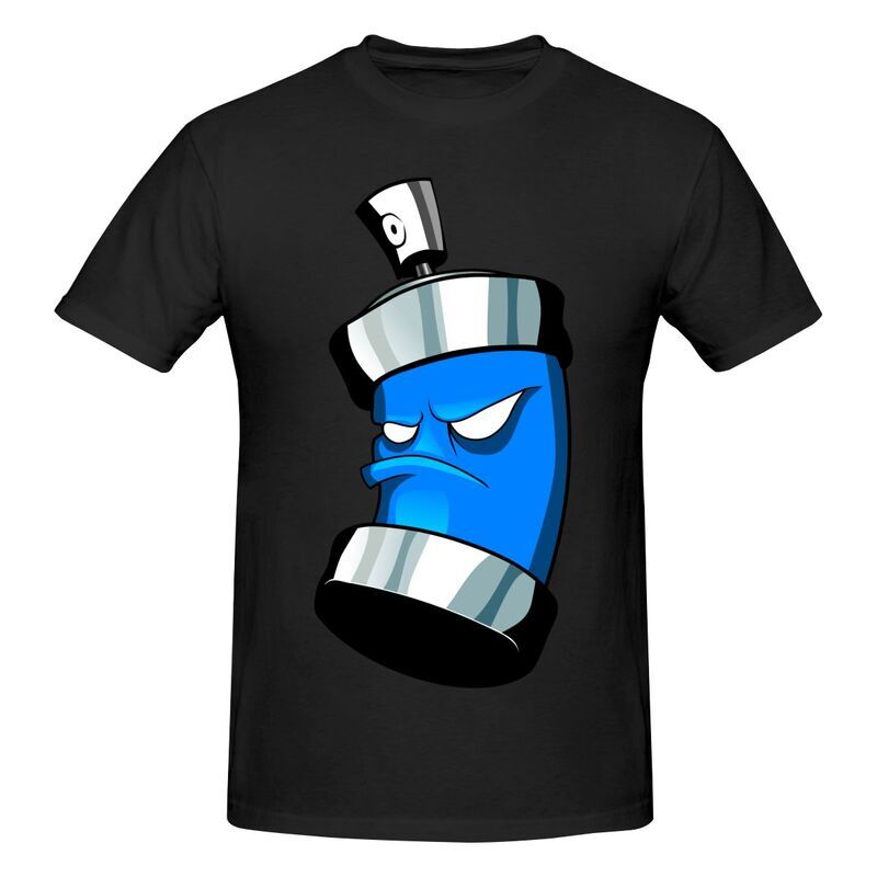 Graffiti Men's Short Sleeve T Shirt Cotton Tee