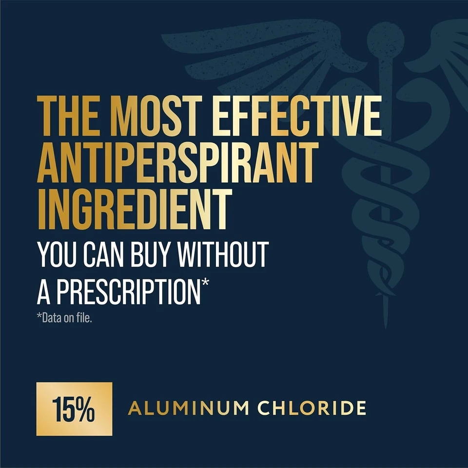 Certain Dri Prescription Strength Clinical Antitranspirante Roll-On Desodorante, Hyp Foto 3 de 4