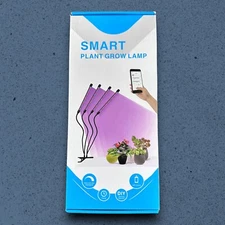 LED Grow Smart Lights Indoor Plants Full Spectrum Plant Grow Lamp 4 Heads