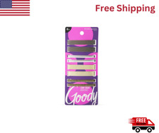 Goody Hair Barrettes, Assorted Metallics, 8-Count NEW 2025