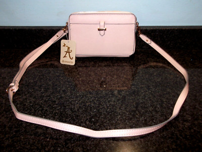 Accessoire kleine rosa Kunstleder Handytasche Handtasche Umhängetasche