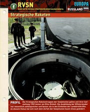 RVSN - Strategische Raketen - Infokarte