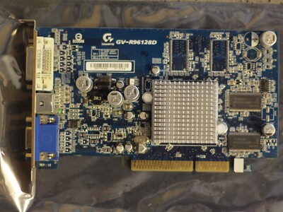 Gigabyte GV-R96128D ATI Radeon 9600 128 MB AGP VGA S-Video DVI Grafikkarte