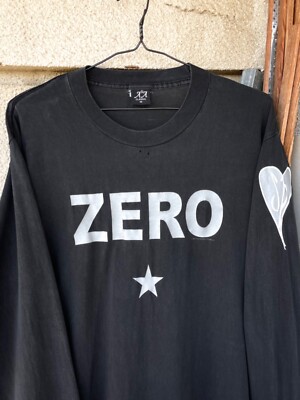 Vintage Smashing Pumpkins Zero Band Long Sleeve T-Shirt Size M