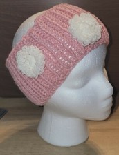 Brand New One Size Crochet Winter Headband/Ear Warmer Handmade In NH