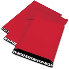 300 6x9 RED Poly Mailers Shipping Envelopes Couture Boutique Quality RED Bags