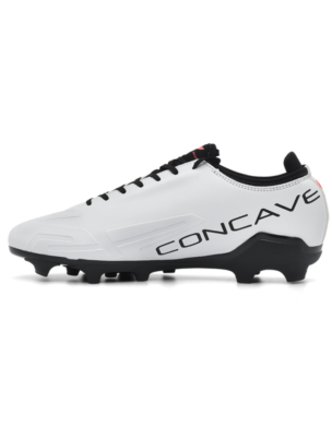CONCAVE Halo V2 FG Football Boots White Solar Black Youth