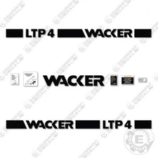 Fits Wacker Neuson LTP4 Decal Kit Light Tower Replacement Stickers - 3M Vinyl!