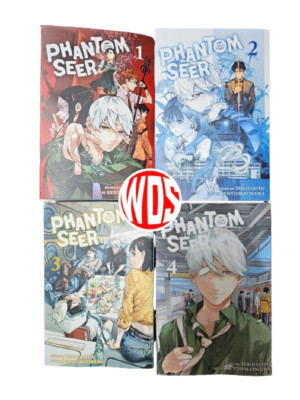 Kento Matsuura Phantom Seer Manga English Vol 1-4 Complete Set 