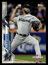 Sandy Alcantara 2020 Topps Opening Day #49 Miami Marlins Buy10get5FREE