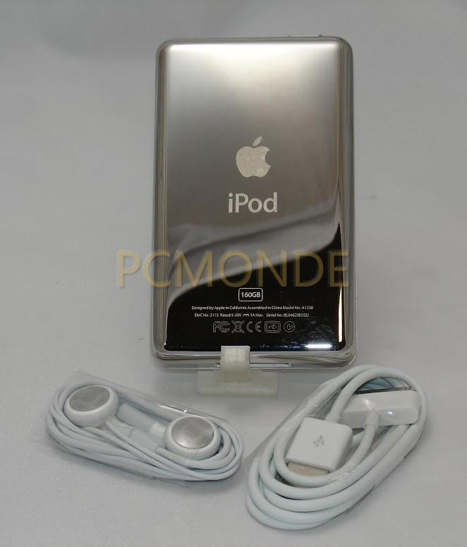 Apple iPod Classic A1238 160 GB - 7th Generation - Silver Apple iPod Classic A1238 160 GB - 7th Generation - Silver