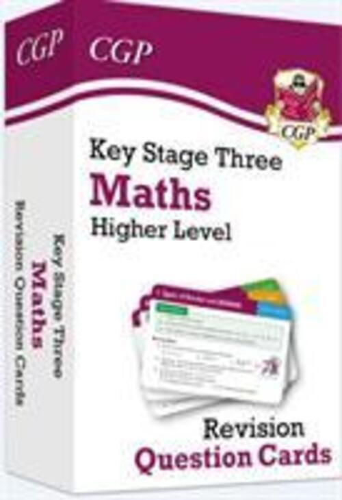 Thumbnail - Cgp Books | Ks3 Maths Revision Question Cards - Higher | Buch |