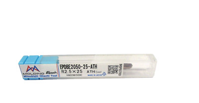 1x MOLDINO VHM Kugelfräser Vollradius EPDBE2050-25-ATH Ø5 R2,5x25 H55406