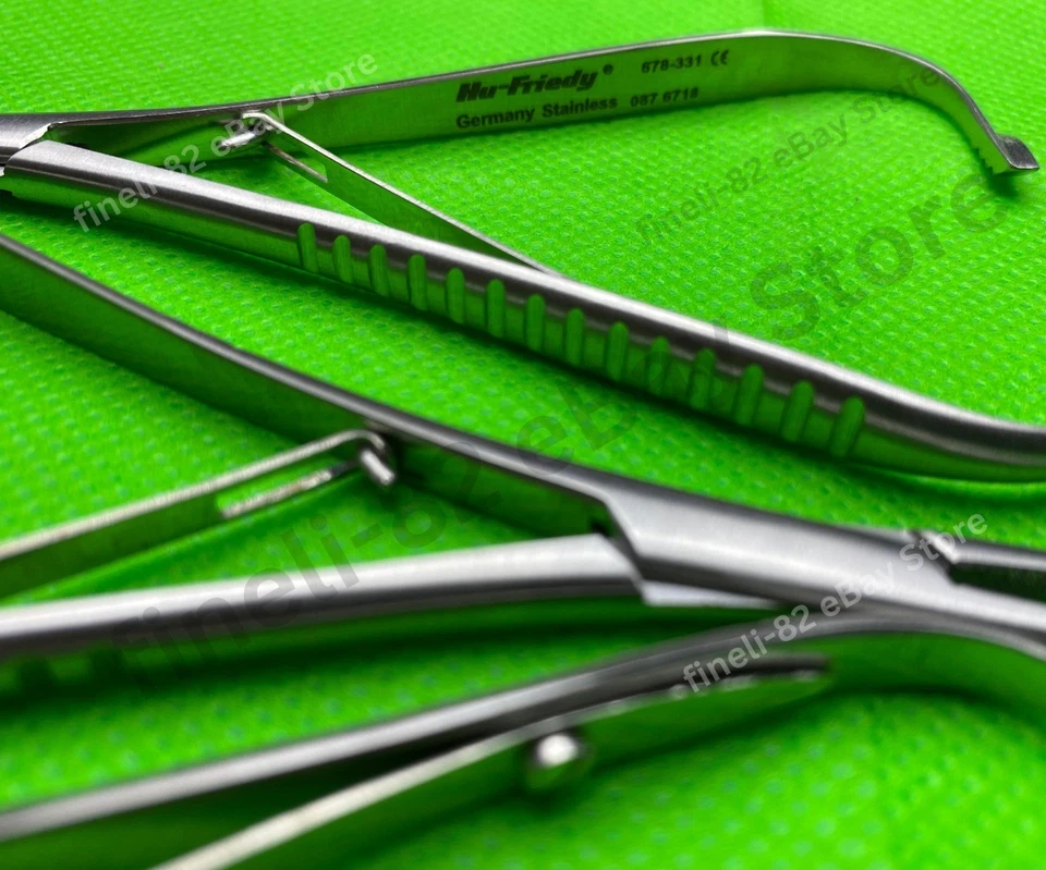 Lote de 4 alicates de ortodoncia Hu Friedy Mathieu de punta ancha 678-331 Foto 3 de 4