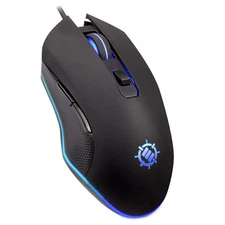 ENHANCE Infiltrate Gaming Mouse - Multi-Color LED Lighting with 4 DPI Levels