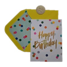 Papyrus Birthday Card With Confetti