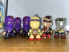 Kidrobot Vinyl Figures Bebop Rocksteady Krang and Foot Soldiers Lot TMNT