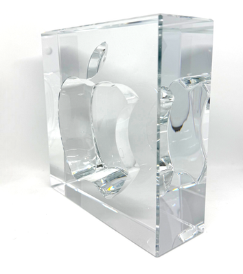 Rare Apple 20th Anniversary Mac TAM HOYA Crystal Award Not for