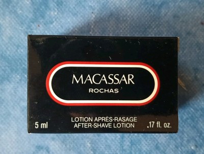 Macassar Rochas After shave lotion 5 ml mignon